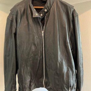 Men's 3XL Harley Davidson Leather Riding Jacket